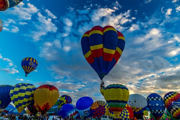 Albuquerque sıcak hava Balon Fiesta 2016 — Stok fotoğraf