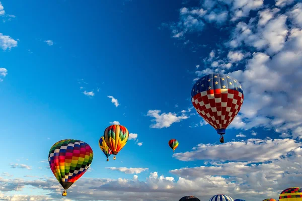 Albuquerque varmluftsballon Fiesta 2016 - Stock-foto