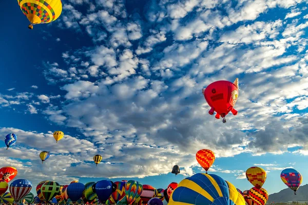 Albuquerque Hot Air Balloon Fiesta 2016 — Zdjęcie stockowe