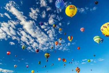 Albuquerque sıcak hava Balon Fiesta 2016