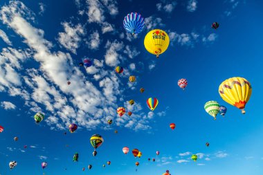 Albuquerque sıcak hava Balon Fiesta 2016