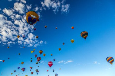 Albuquerque sıcak hava Balon Fiesta 2016