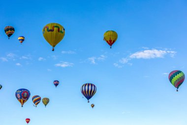 Albuquerque sıcak hava Balon Fiesta 2016