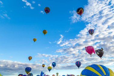 Albuquerque sıcak hava Balon Fiesta 2016