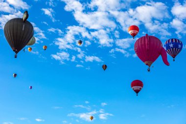 Albuquerque sıcak hava Balon Fiesta 2016