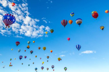 Albuquerque sıcak hava Balon Fiesta 2016