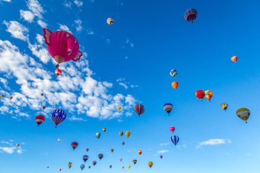 Albuquerque sıcak hava Balon Fiesta 2016