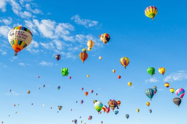 Albuquerque sıcak hava Balon Fiesta 2016