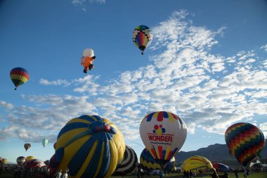 Albuquerque sıcak hava Balon Fiesta 2016