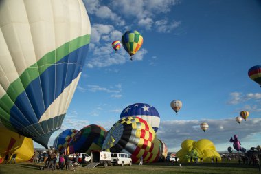Albuquerque sıcak hava Balon Fiesta 2016