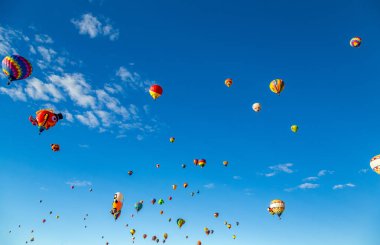Albuquerque sıcak hava Balon Fiesta 2016