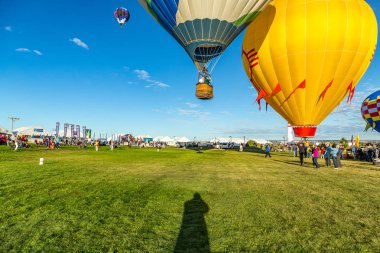 Albuquerque sıcak hava Balon Fiesta 2016