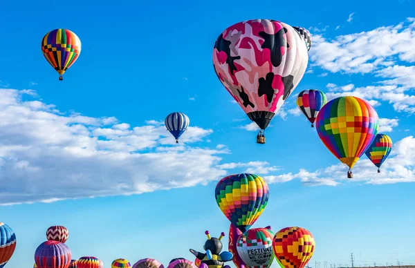 Balão de ar quente de Albuquerque Fiesta 2016 — Fotografia de Stock