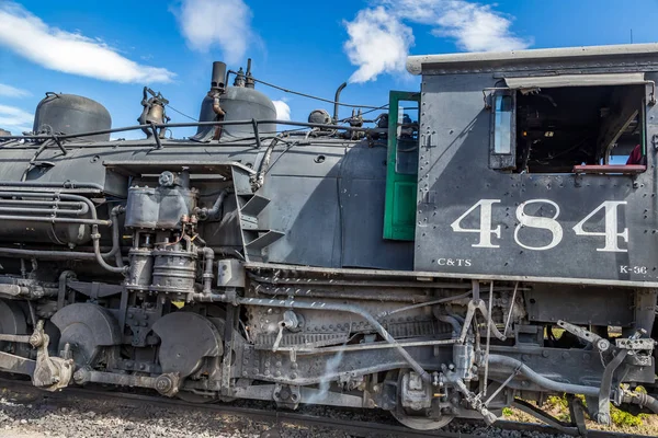 Cumbres & Toltec lokomotiva — Stock fotografie