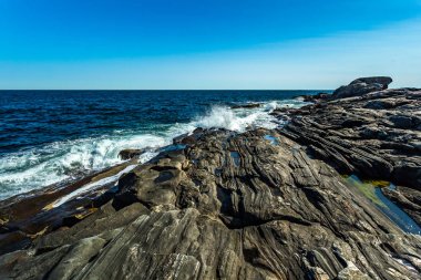 Pemaquid noktası deniz feneri Park Shore