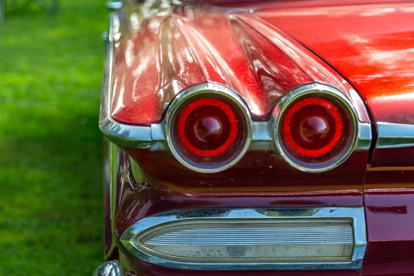 Taillight of Vintage Automobile — Stock Photo, Image