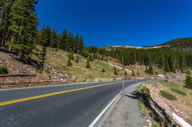 Gizli vadi dere Ridge Road'da iz