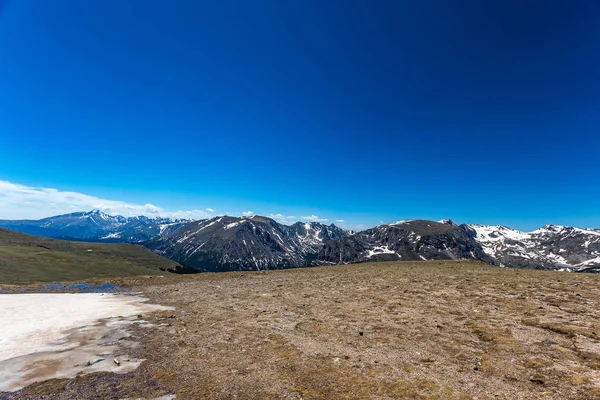 Trail Ridge дороги Скелясті гори національного парку — стокове фото