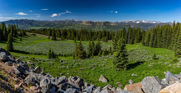 Beartooth Highway Section Route 212 Montana Wyoming Red Lodge Yellowstone — Stock Photo, Image