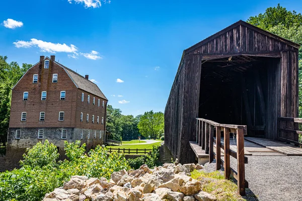 Bollinger Mill State Historic Site State Owned Property Preserving Mill — Stock fotografie