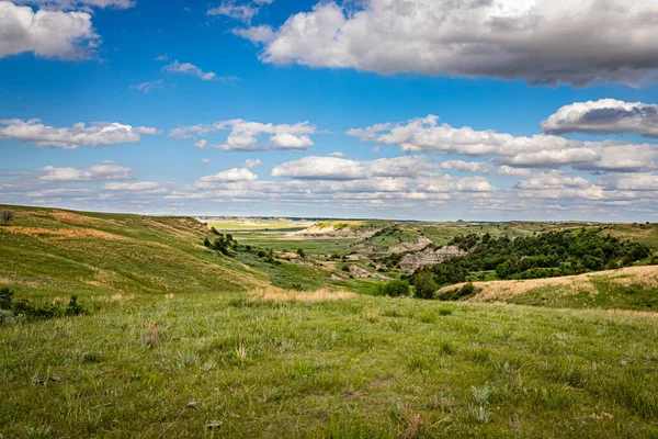 The Boicourt Overlook on the Scenic Loop Road at Theodore Roosevelt National Park offers countless spectacular summertime viewpoints.