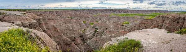 Badlands Εθνικό Πάρκο Βρίσκεται Στη Νοτιοδυτική Νότια Ντακότα Που Διαθέτει — Φωτογραφία Αρχείου