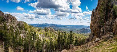 Speactacular views along Needles Highway at Custer State Park in the Black Hills of South Dakota. clipart