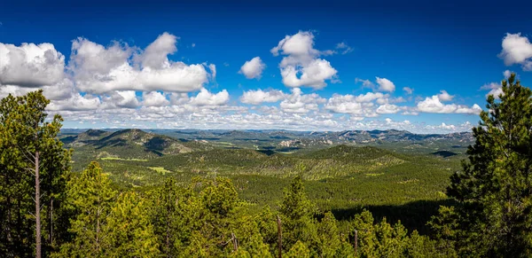 Vista Monte Coolidge Lookout Fire Tower Custer State Park Nas — Fotografia de Stock