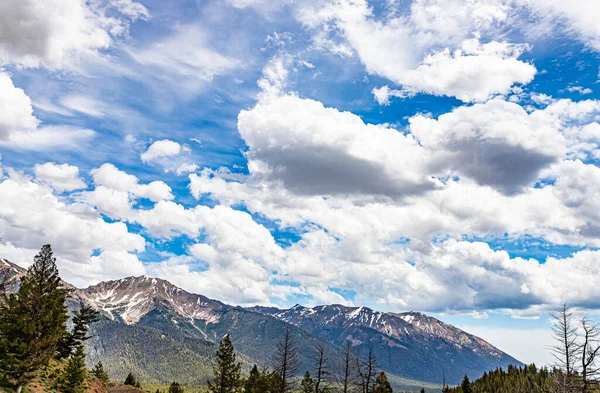 Floresta Nacional Sawtooth Cobre Dois Milhões Acres Sul Idaho Norte — Fotografia de Stock