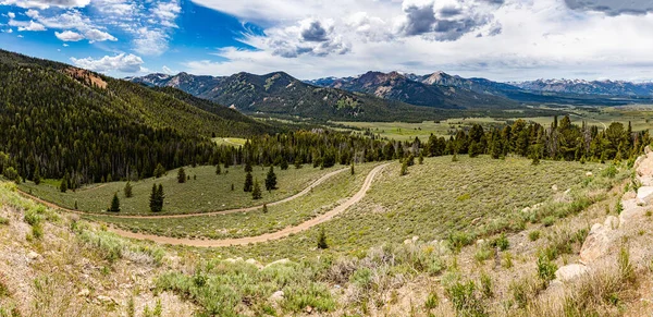 Het Sawtooth National Forest Beslaat Twee Miljoen Hectare Het Zuiden — Stockfoto