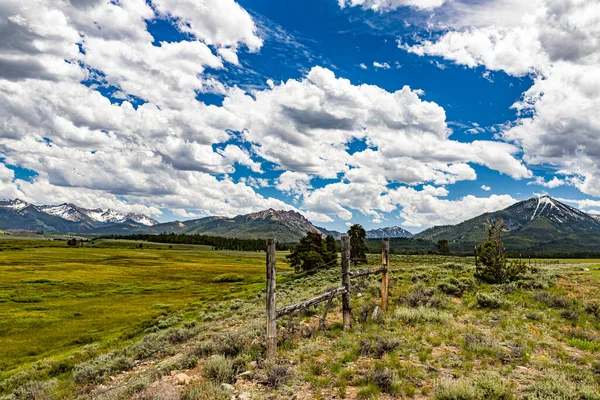 Het Sawtooth National Forest Beslaat Twee Miljoen Hectare Het Zuiden — Stockfoto