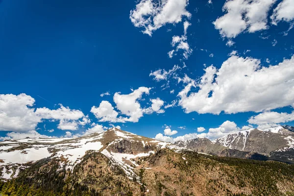 Панорамний Вид Національний Парк Rocky Mountain National Park Colorado Trail — стокове фото