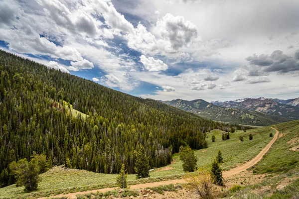 Het Sawtooth National Forest Beslaat Twee Miljoen Hectare Het Zuiden — Stockfoto