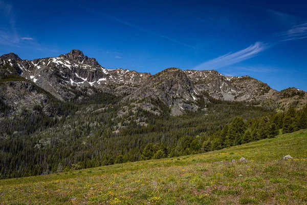 Heaven Gate Vista Overlooks Seven Devils Mountain Hells Canyon National — Stock fotografie