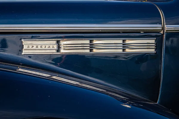 デイトナビーチ Usa 2018年11月24日 Blue 1940 Buick Special Coupe Fall 2018デイトナトルコラン — ストック写真