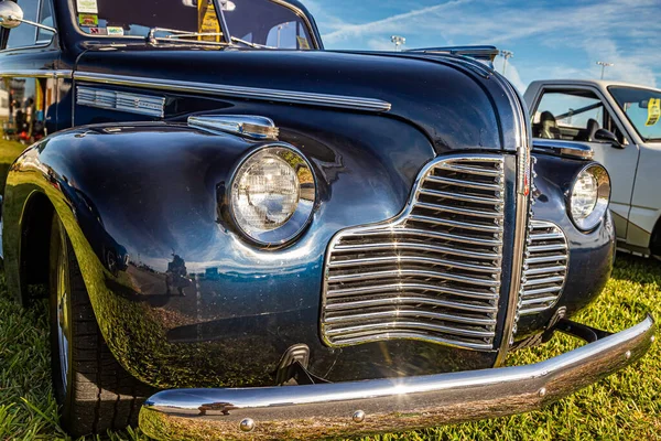Daytona Beach Eua Novembro 2018 Blue 1940 Buick Special Coupe — Fotografia de Stock