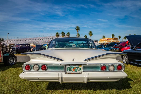 Daytona Beach Usa 2018 November 1960 Chevrolet Impala Ajtós Kemény — Stock Fotó