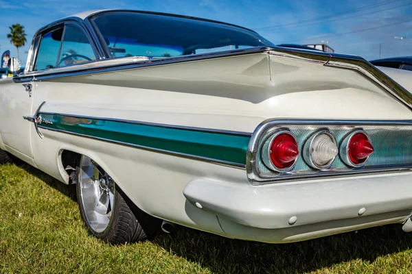 Daytona Beach Usa November 2018 1960 Chevrolet Impala Türiges Hardtop — Stockfoto