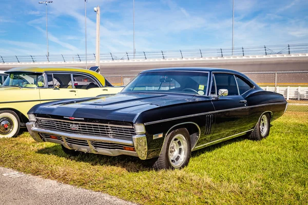 Daytona Beach Usa Novembre 2018 Toit Rigide Noir Chevrolet Impala — Photo