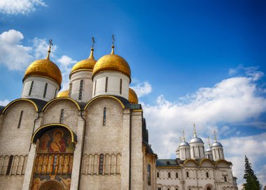 Moskova Kremlin katedralde Uspensky