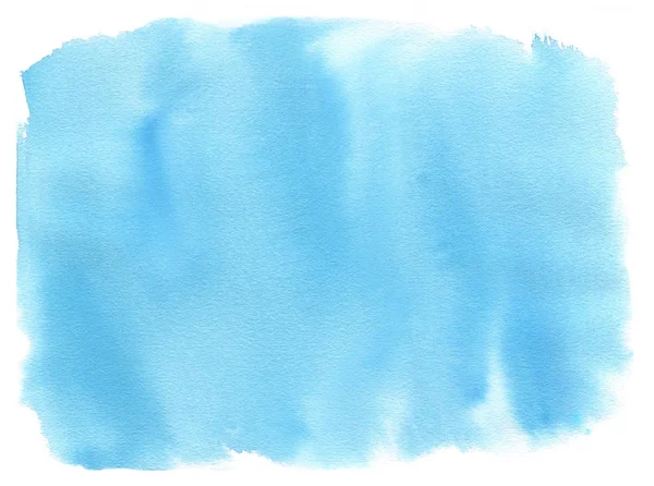 Abstraktní akvarel modré pozadí — Stock fotografie