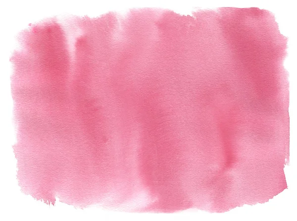 抽象的なピンク水彩画の背景 — ストック写真