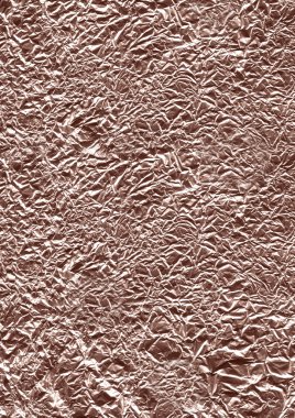 Metalik bronz sayfa kalay folyo dokulu arka planı