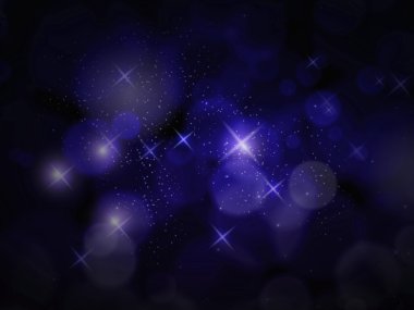 Soyut mavi zarif bokeh etkisi arka plan bulanık 