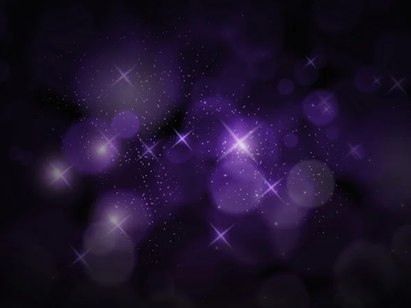 抽象紫色优雅模糊散景效果背景 — 图库照片