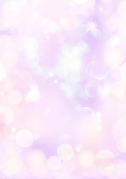 Sfondo bokeh bolla bianca gradiente viola — Foto Stock