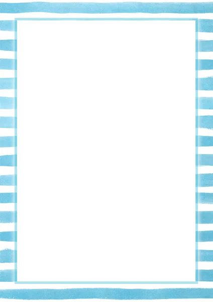 Blue painting strip pattern blank background — ストック写真