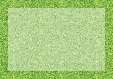 Kenarlıklı yatay yeşil çim doku kağıt arka plan