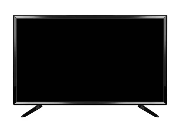 Isolado OLED plana smart TV no fundo branco — Fotografia de Stock