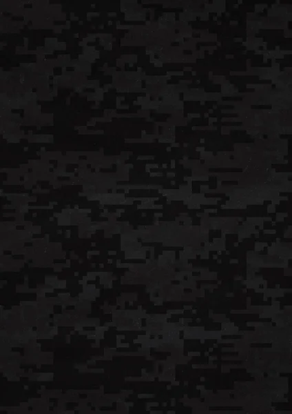 Digitale donkere grijze en zwarte militaire camouflage textuur CHTERGRO — Stockfoto